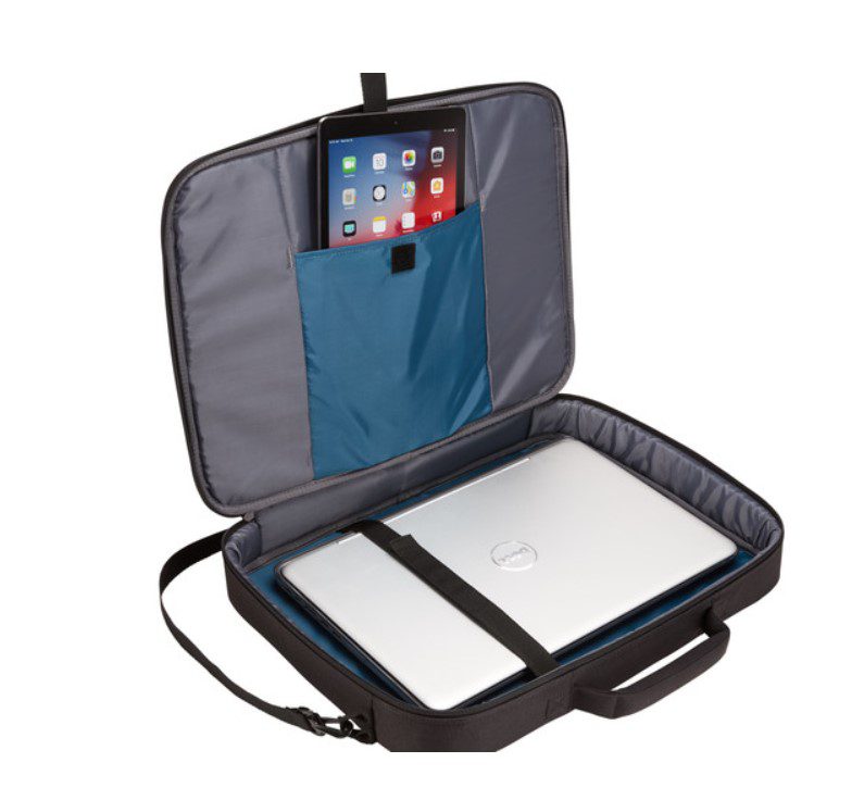 Сумка для ноутбука Case Logic Advantage Clamshell Bag117, 17.3 дюймов Black - фото 2