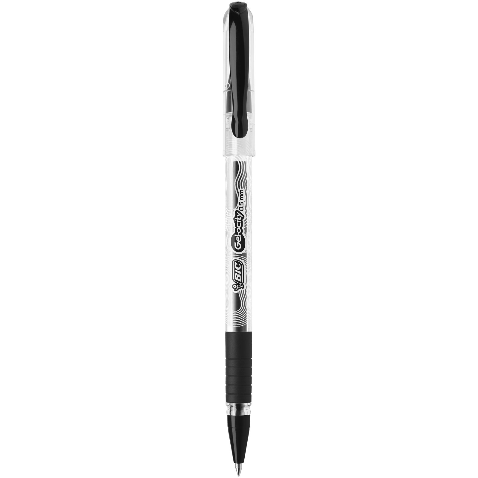 Ручка гелева BIC Gel-ocity Stic, 0,5 мм, чорний, 1 шт. (CEL1010266) - фото 1
