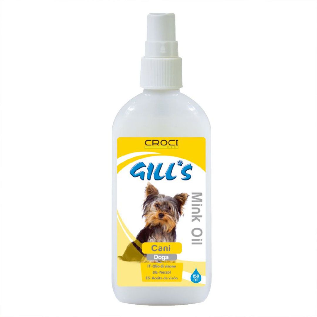 Спрей для собак Croci Gills норковое масло 150 мл - фото 1