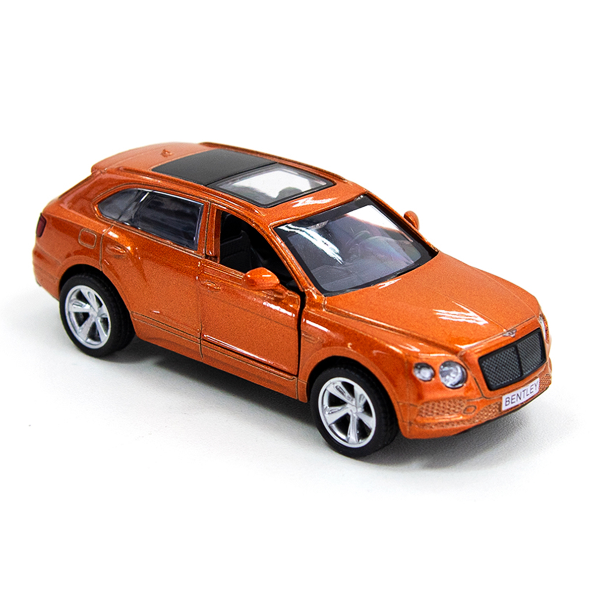 Автомодель TechnoDrive Bentley Bentayga оранжевая (250266) - фото 7