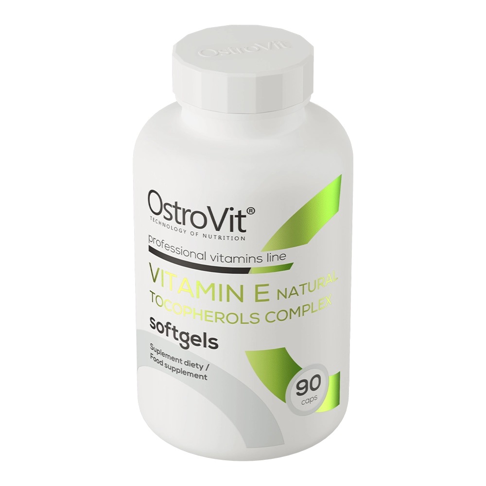 Витамин OstroVit Vitamin E Natural Tocopherols Complex 90 капсул - фото 2