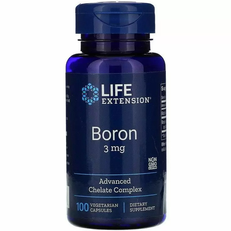 Бор Life Extension 3 мг 100 капсул - фото 1