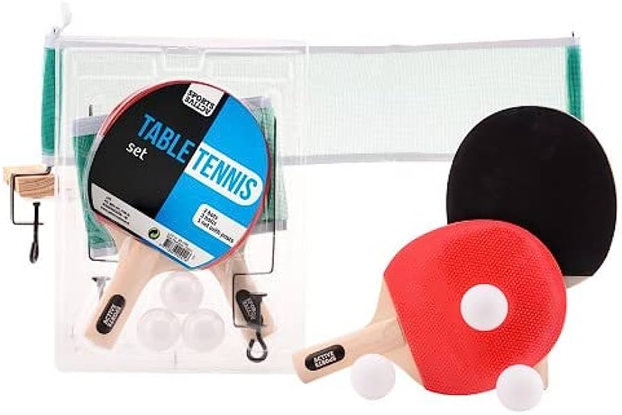 Набор для настольного тенниса Johntoy Active Tabletennisseto с мячами и сеткой (20241) - фото 2