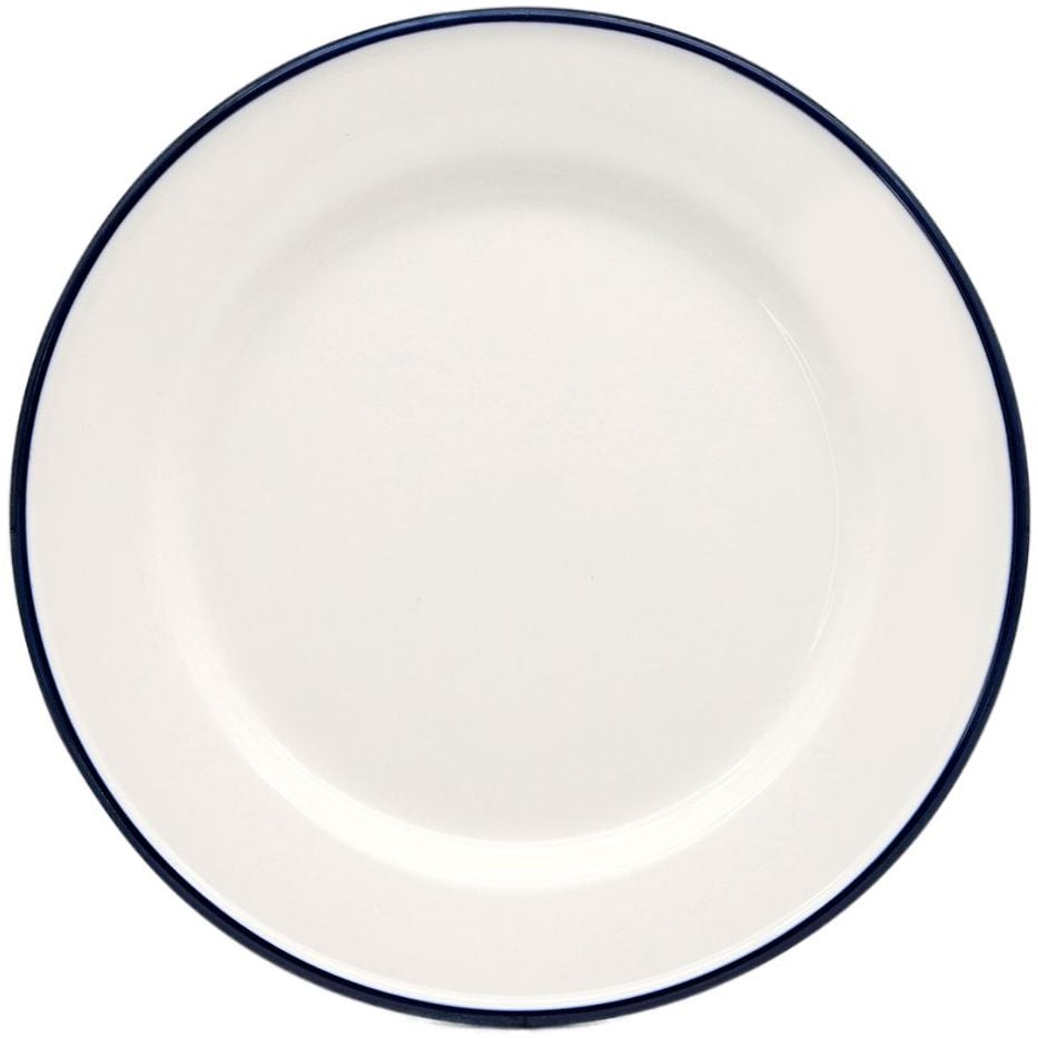 Тарілка обідня МВМ My Home KP-36, 26,5 см, біла (KP-36 WHITE) - фото 1