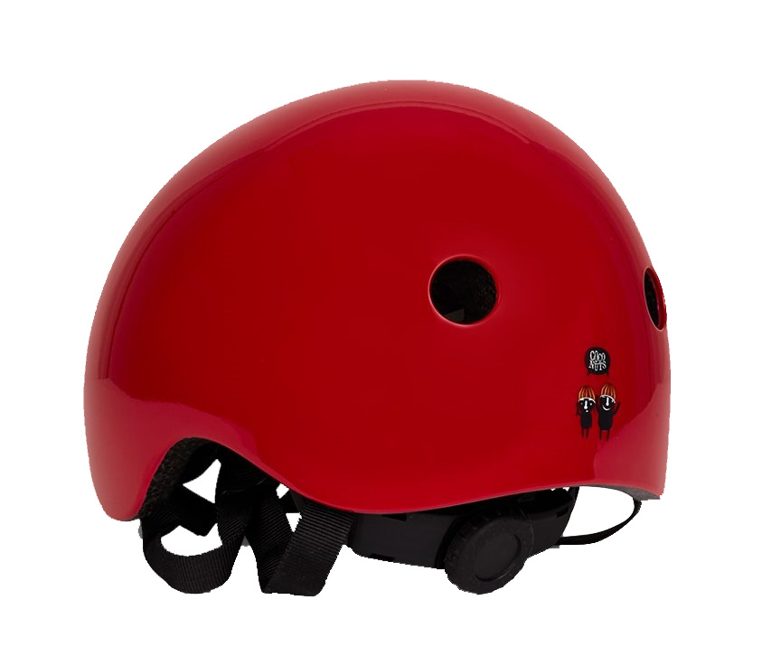 Велосипедный шлем Trybike Coconut, 44-51 см, рубиновый (COCO 9XS) - фото 3