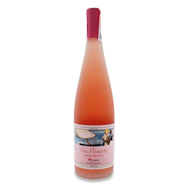 Вино Vina Poniente, рожеве, напівсолодке, 12%, 0,75 л (853529) - фото 1