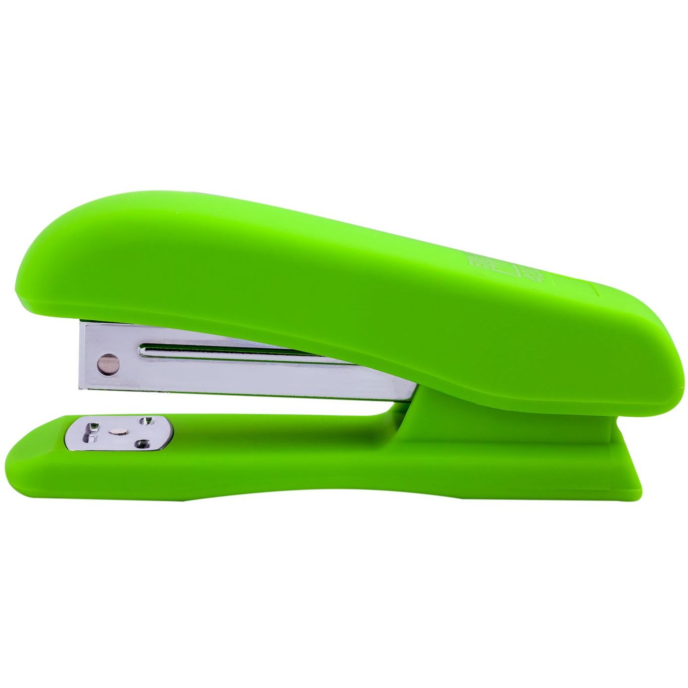 Степлер Buromax Rubber Touch пластиковый №24/6, 26/6, 20 листов светло-зеленый (BM.4202-15) - фото 1