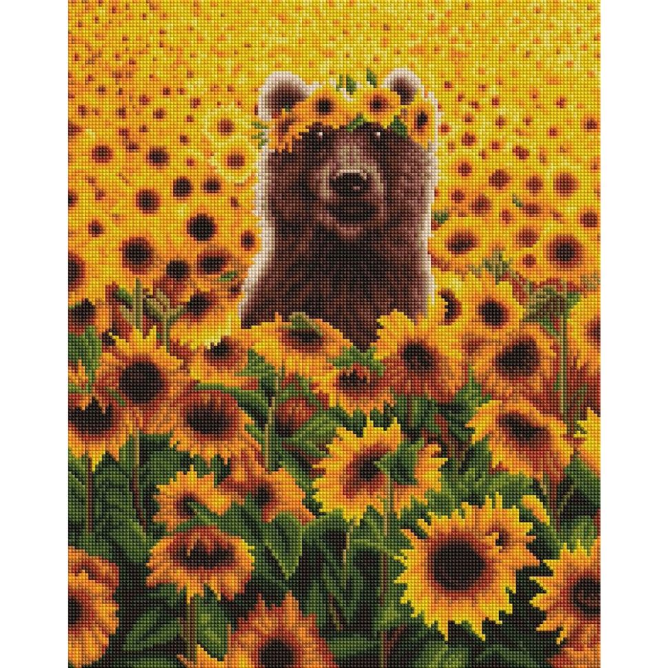 Алмазна мозаїка Brushme Сонячний ведмедик ©Lucia Heffernan DBS1200, 40x50 см - фото 1