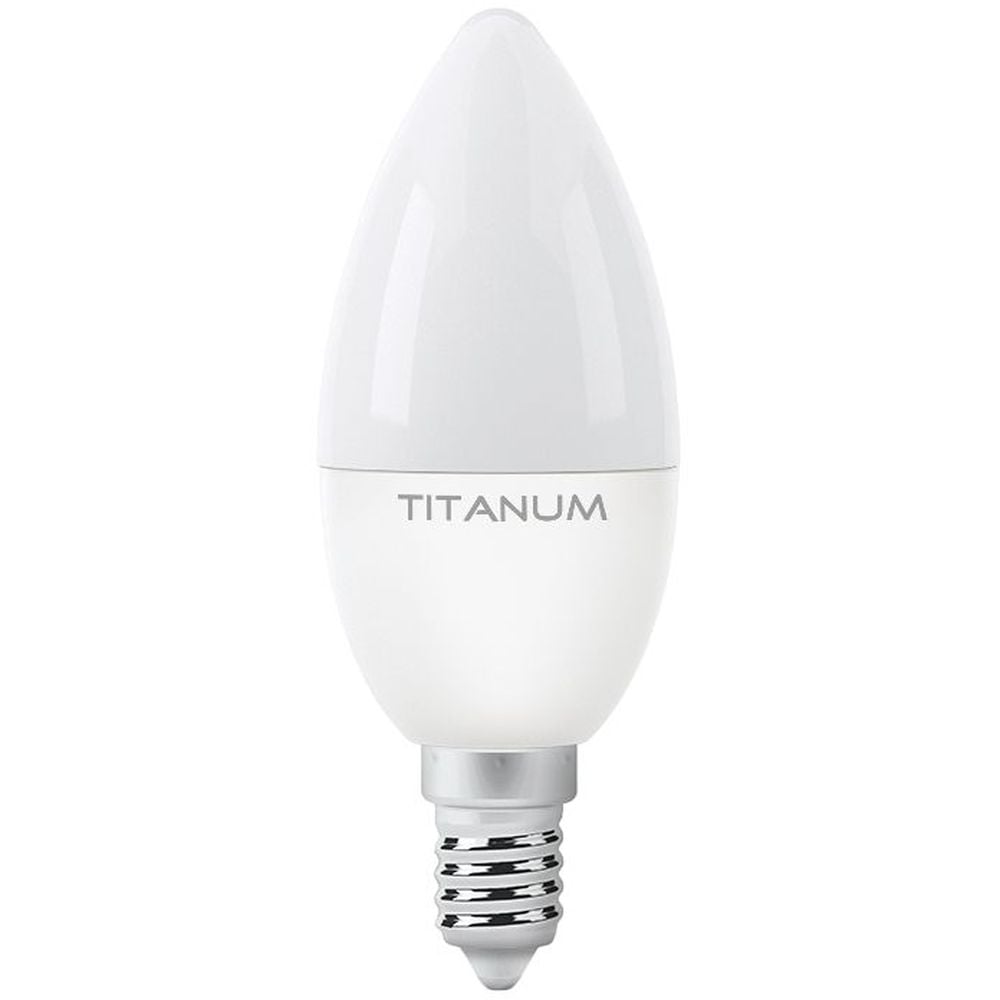 LED лампа Titanum C37 6W E14 3000K (TLС3706143) - фото 2