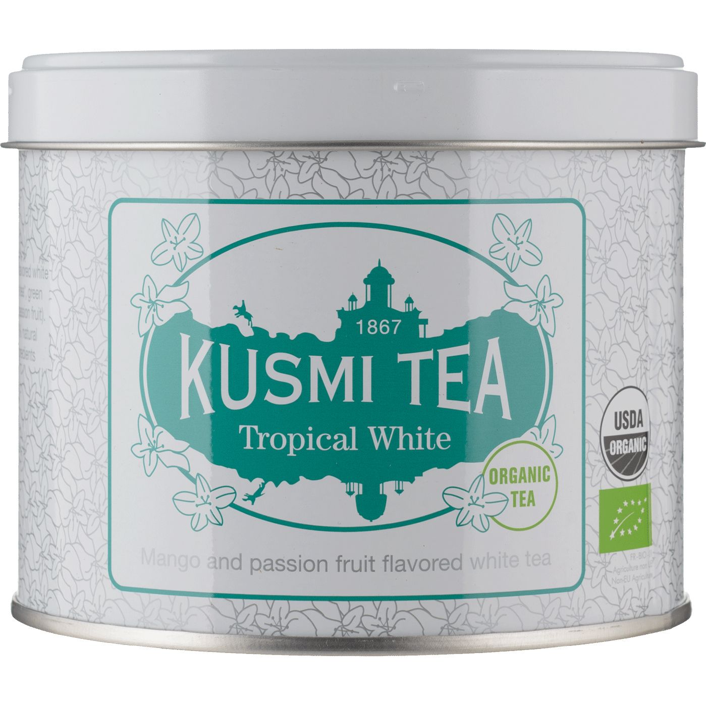 Чай белый Kusmi Tea Tropical White органический 90 г - фото 1