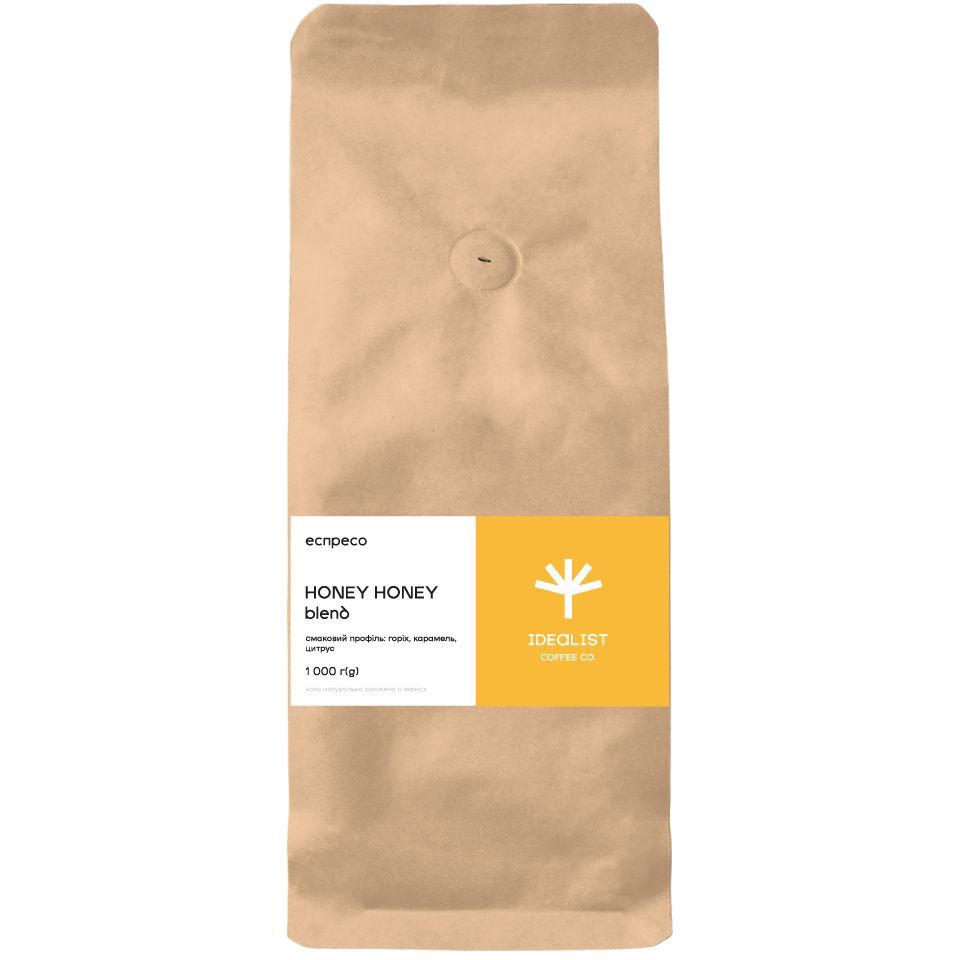 Кава в зернах Idealist Coffee Co Honey Honey blend, 1 кг - фото 1