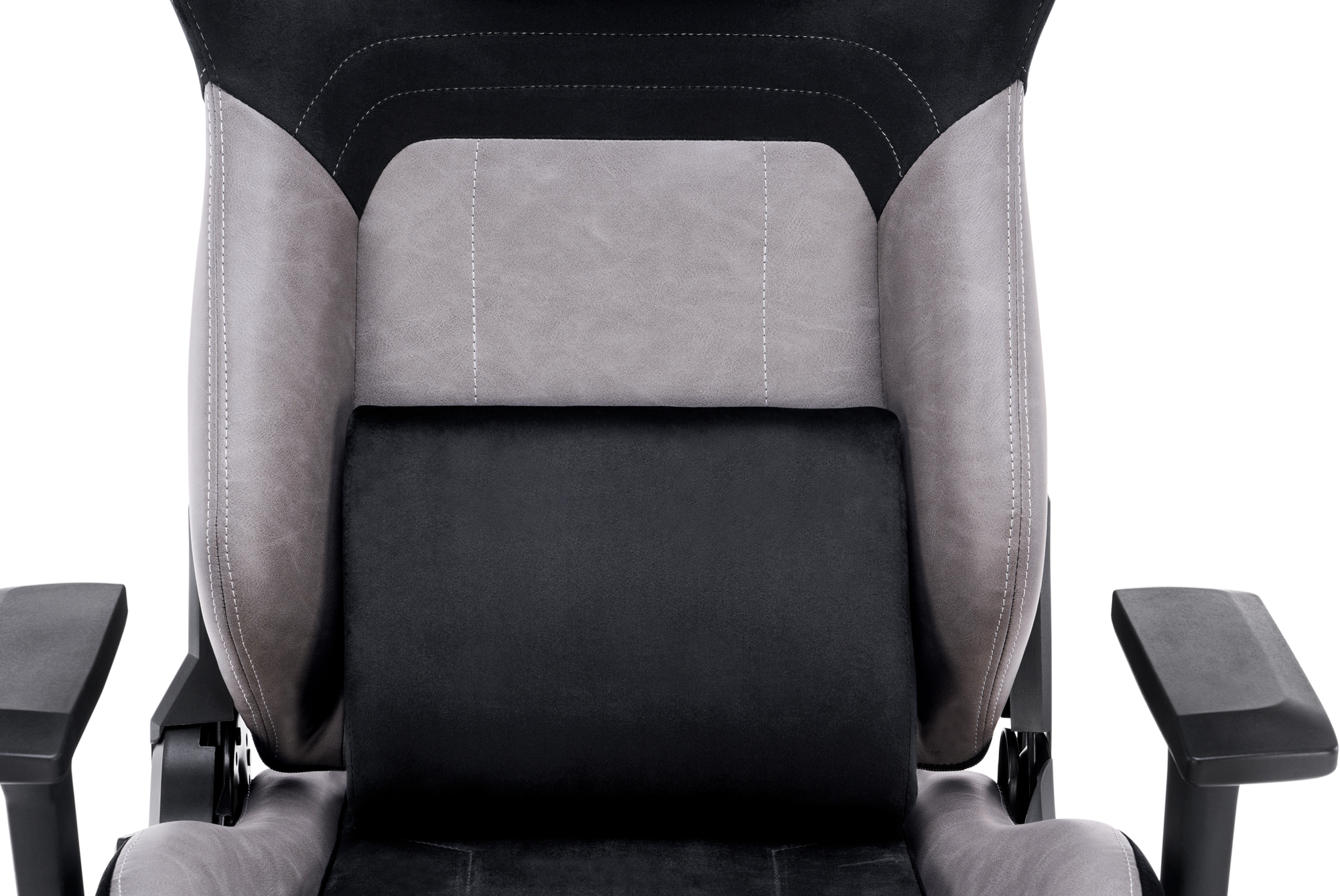 Геймерське крісло GT Racer чорне із сірим (X-2420 Black/Gray) - фото 10