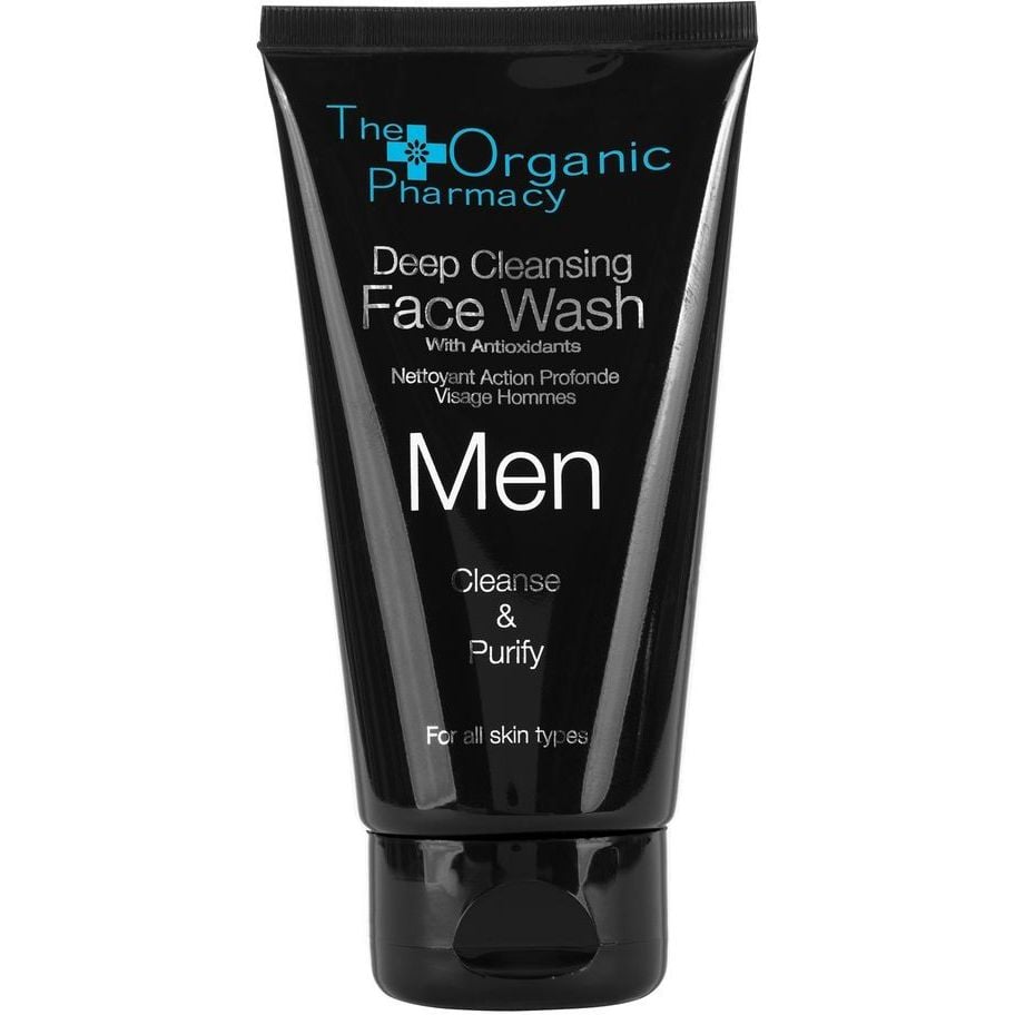 Засіб для глибокого очищення шкіри обличчя The Organic Pharmacy Men Deep Cleansing Face Wash, 75 мл - фото 1