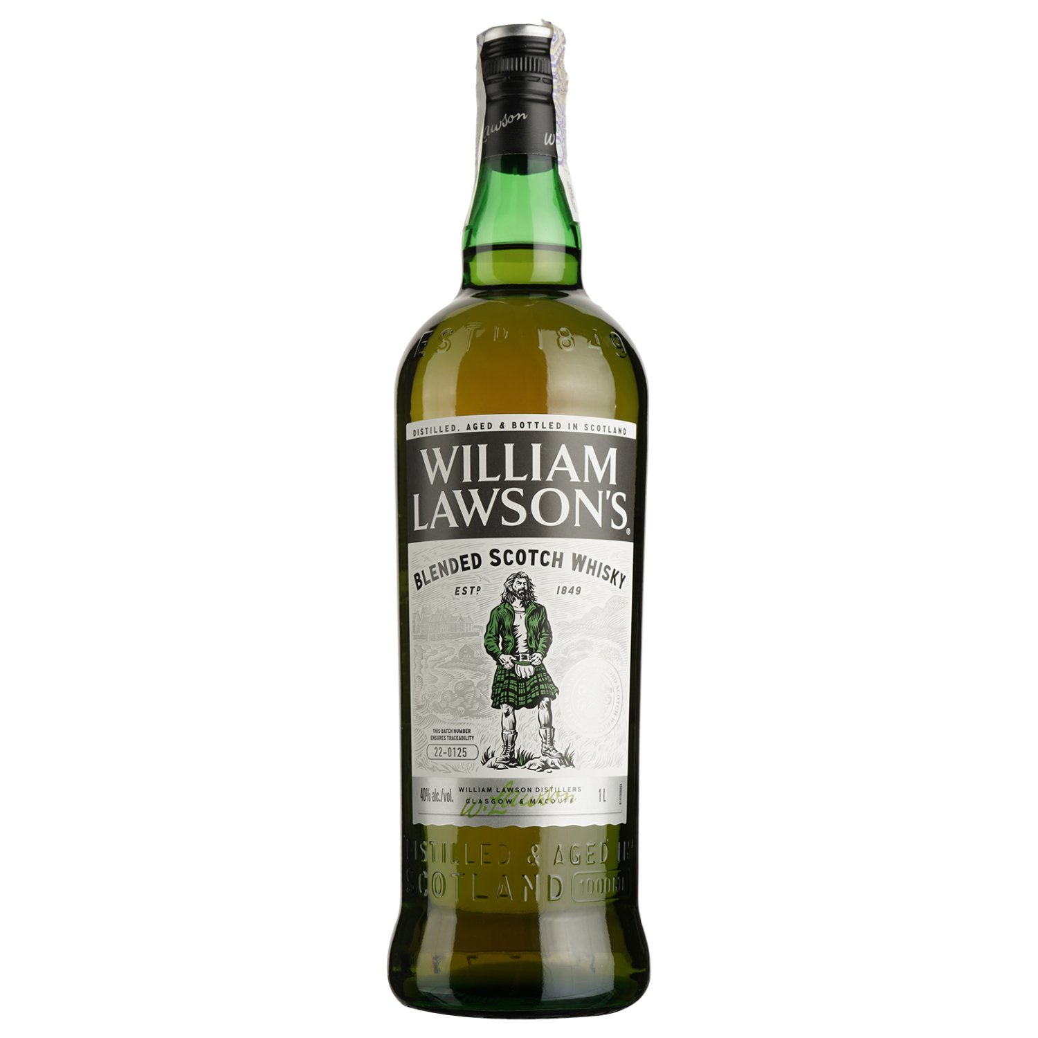 Виски WIlliam Lawson's от 3 лет выдержки, 40%, 1 л (558920) - фото 1