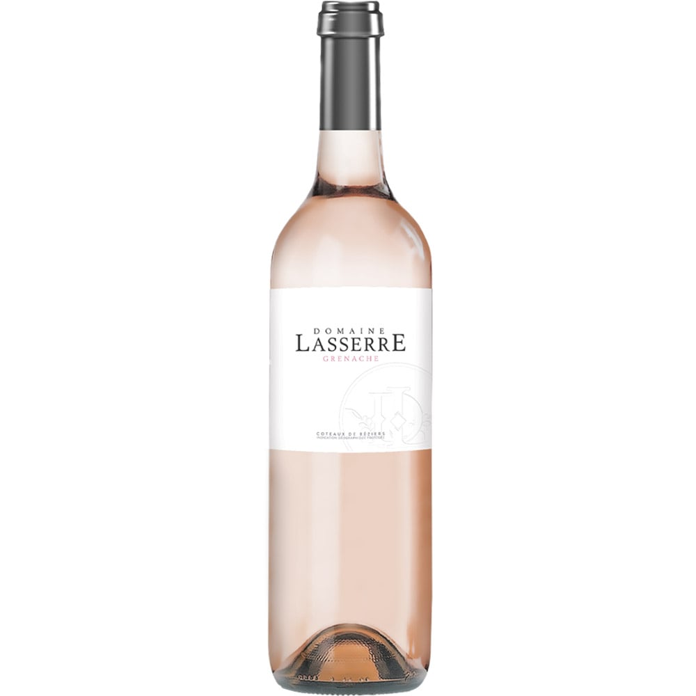 Вино Domaine Lasserre Igp Coteaux De Beziers, розовое, сухое, 0,75 л - фото 1