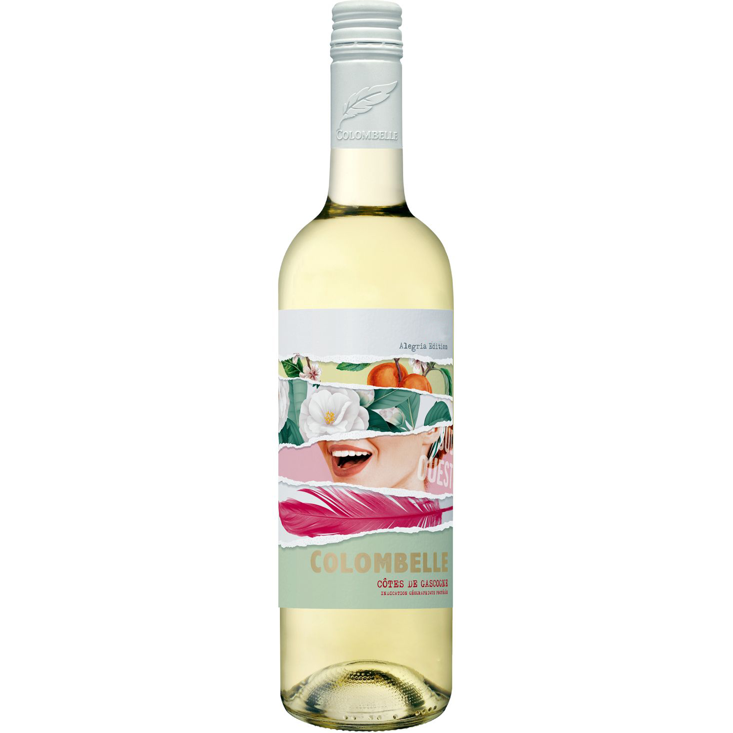 Вино Colombelle Allegria Edition Blanc, біле, сухе, 0,75 л - фото 1