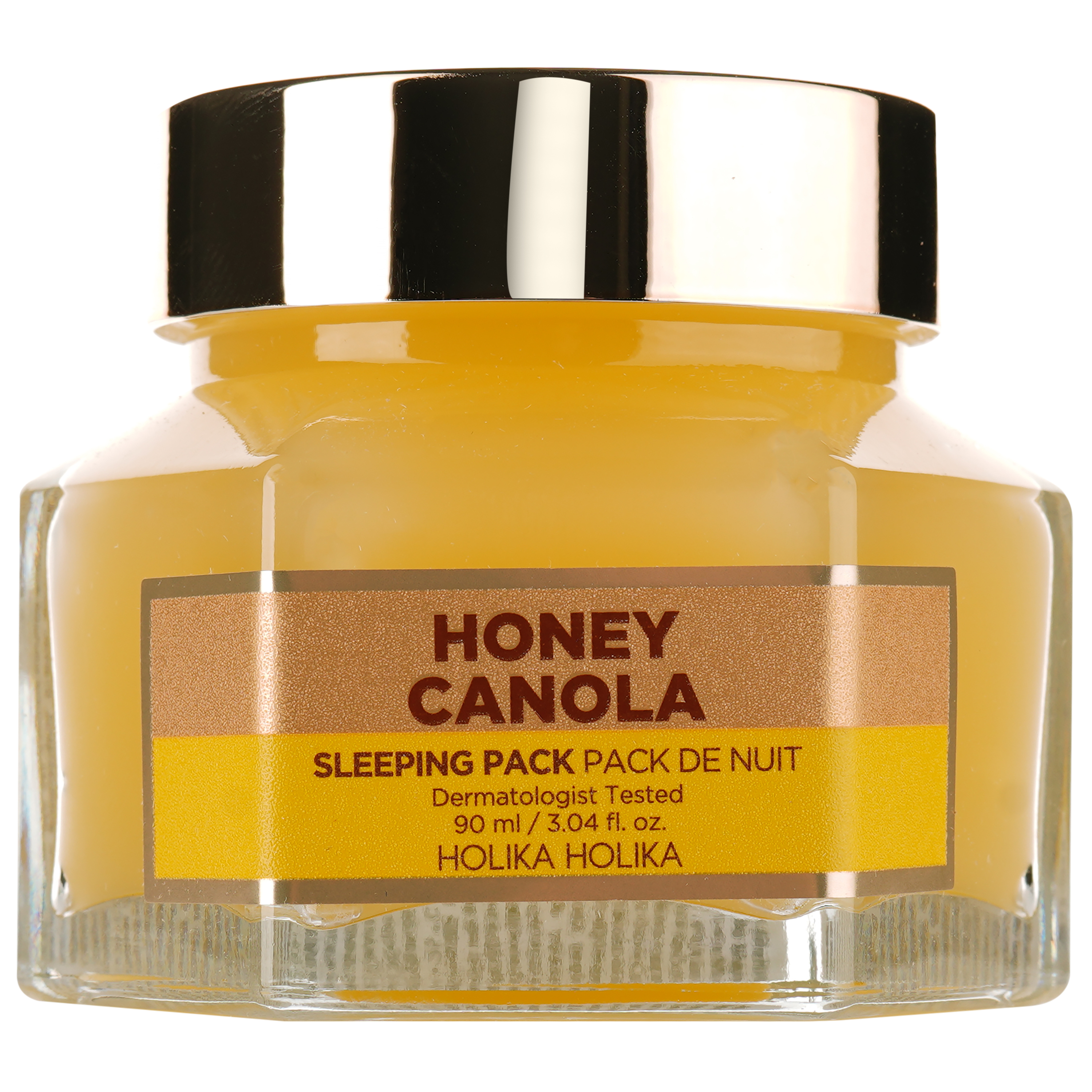 Нічна маска Holika Holika Honey Sleeping Pack Canola Honey Мед та олія каноли, 90 мл - фото 1
