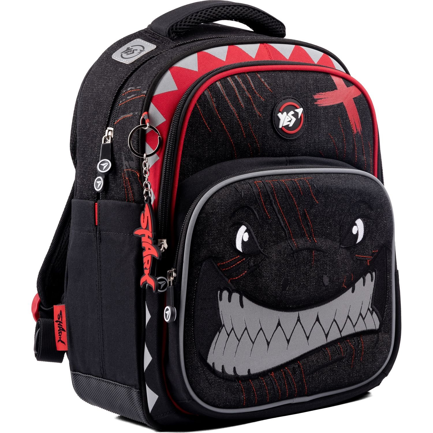 Рюкзак шкільний Yes S-91 Shark, черный (553636) - фото 2