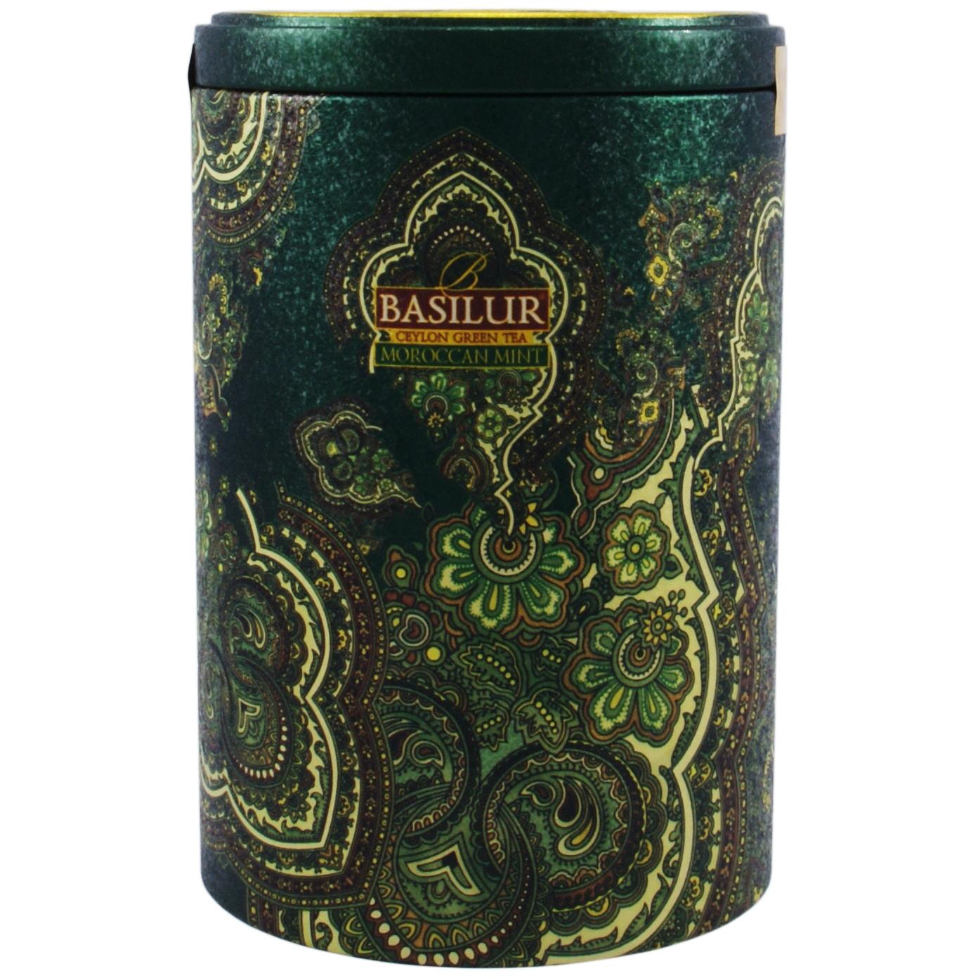 Зелений чай Basilur Марокканська м'ята, 100 г (526368) - фото 1