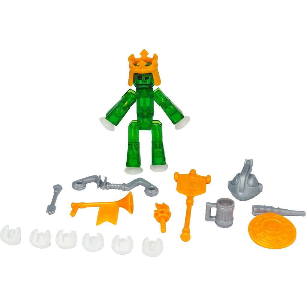 Фигурка Stikbot Рыцарь с аксессуарами, для анимационного творчества (TST5620-1) - фото 1