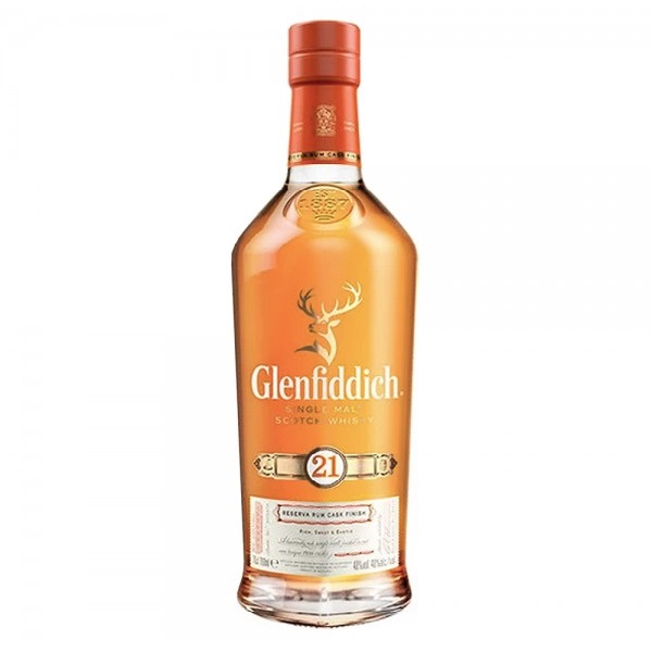 Виски Glenfiddich Single Malt Scotch, 21 год, 40%, 0,7 л (591073) - фото 1