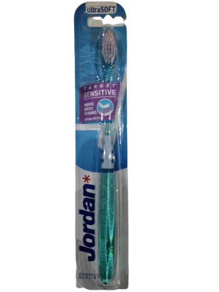 Зубна щітка Jordan Target Sensitive для чутливих зубів та ясен, бірюзовий - фото 1