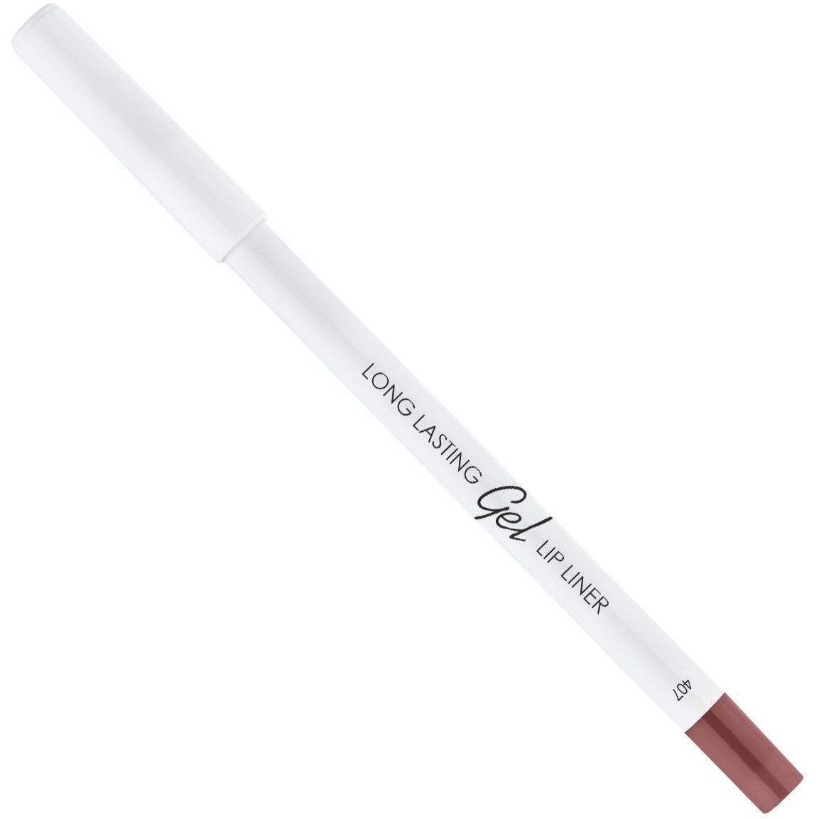 Стійкий гелевий олівець для губ Lamel Long lasting Gel Lip Liner відтінок 407, 1.7 г - фото 4