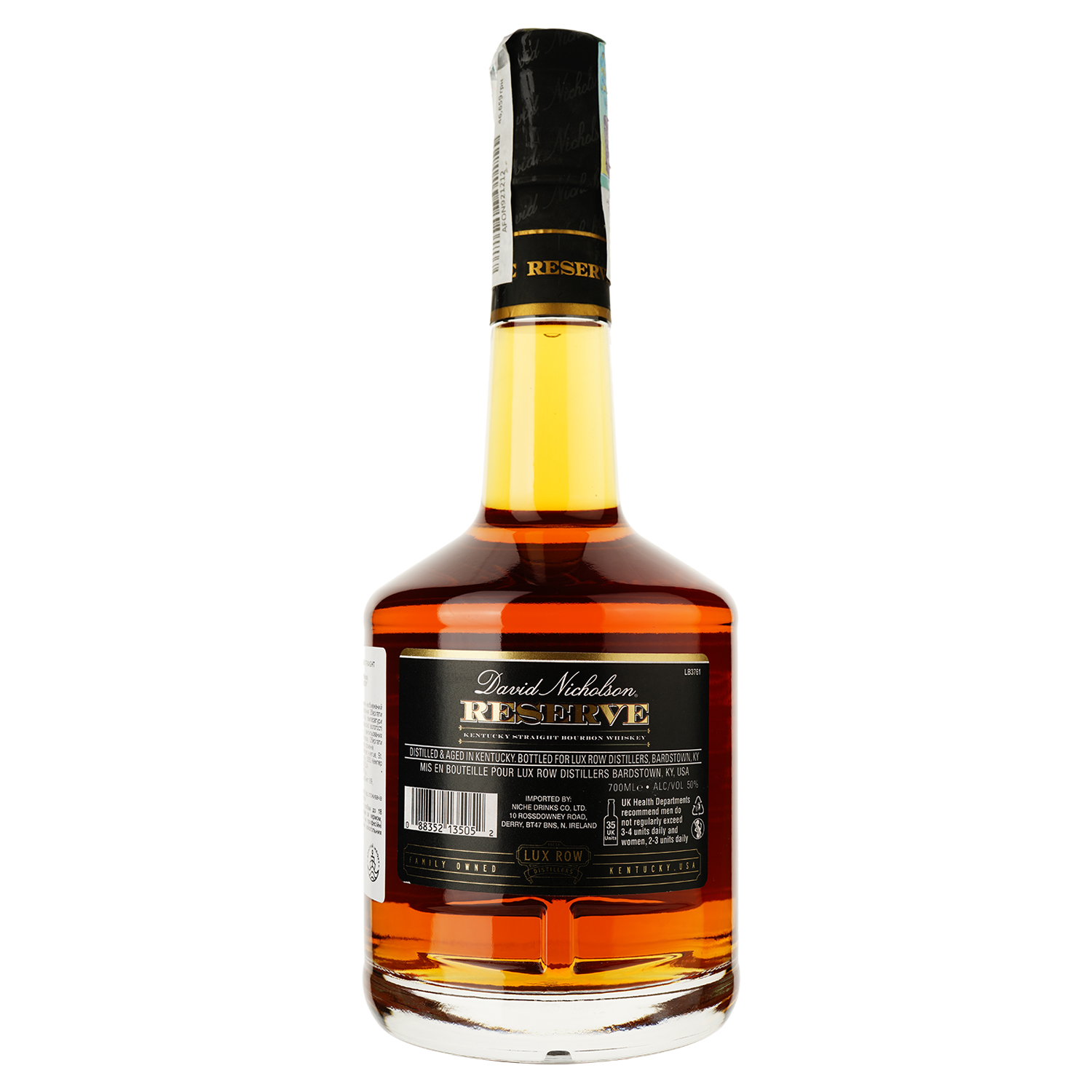 Віскі David Nicholson Reserve Kentucky Straight Bourbon Whisky 50% 0.7 л - фото 2