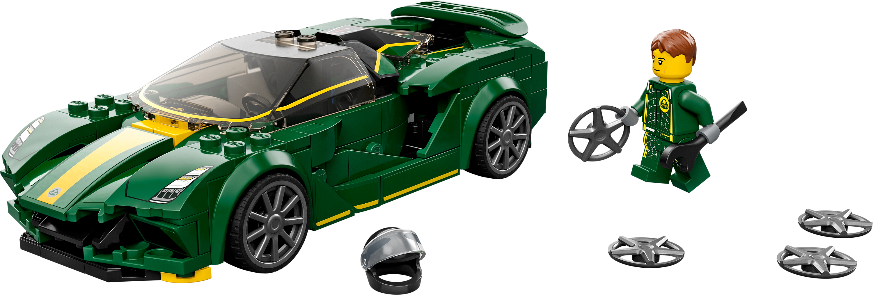 Конструктор LEGO Speed Champions Lotus Evija, 247 деталей (76907) - фото 2
