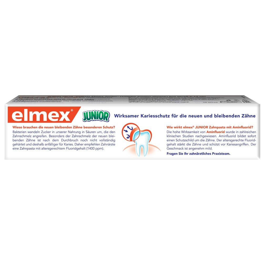 Зубная паста Elmex Junior, 75 мл (878581) - фото 6