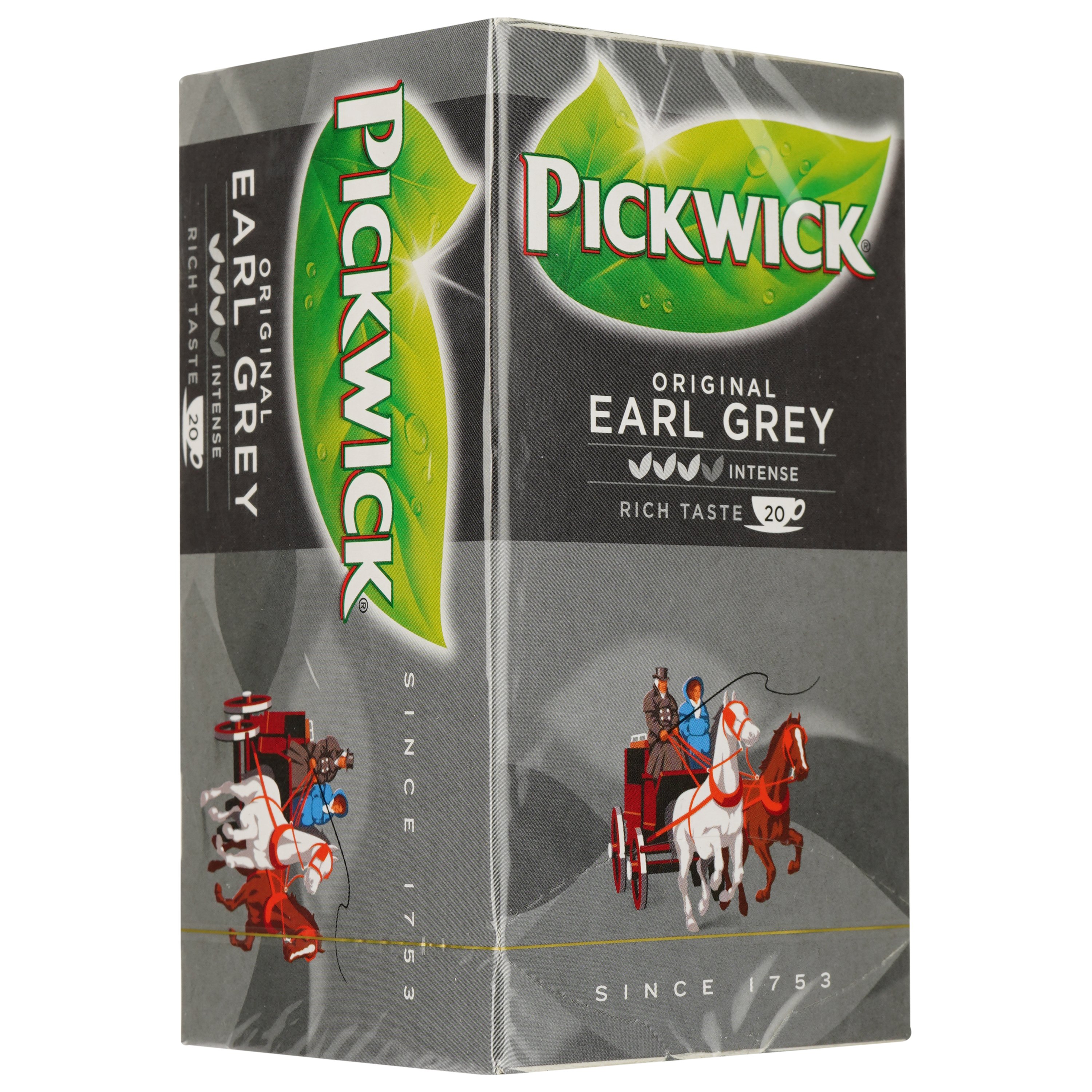 Чай чорний Pickwick Earl Grey, з бергамотом, 40 г (20 шт. х 2 г) (907477) - фото 3