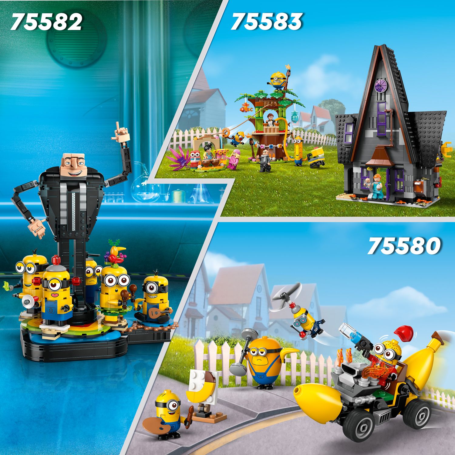 Конструктор LEGO Despicable Me Родинний маєток Ґру й посіпак 868 деталей (75583) - фото 9