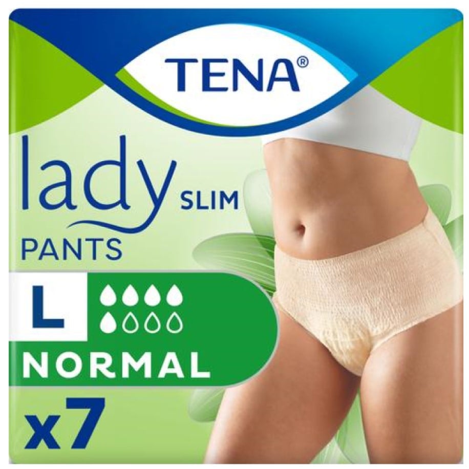Урологічні труси для жінок Tena Lady Slim Pants Normal Large, 7 шт. - фото 1