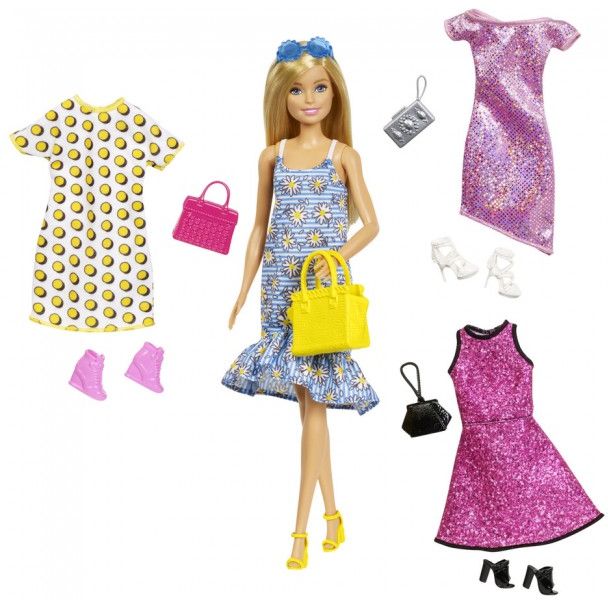 Кукла Barbie с нарядами (JCR80) - фото 1
