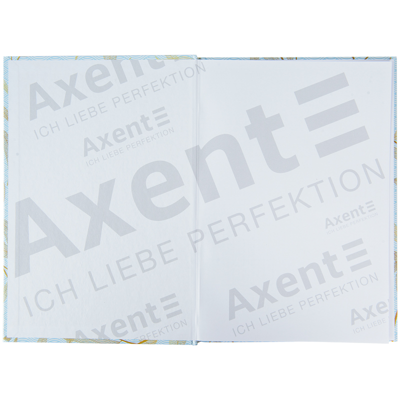 Книга записна Axent Waves A4 в клітинку 96 аркушів блакитна (8422-560-A) - фото 2
