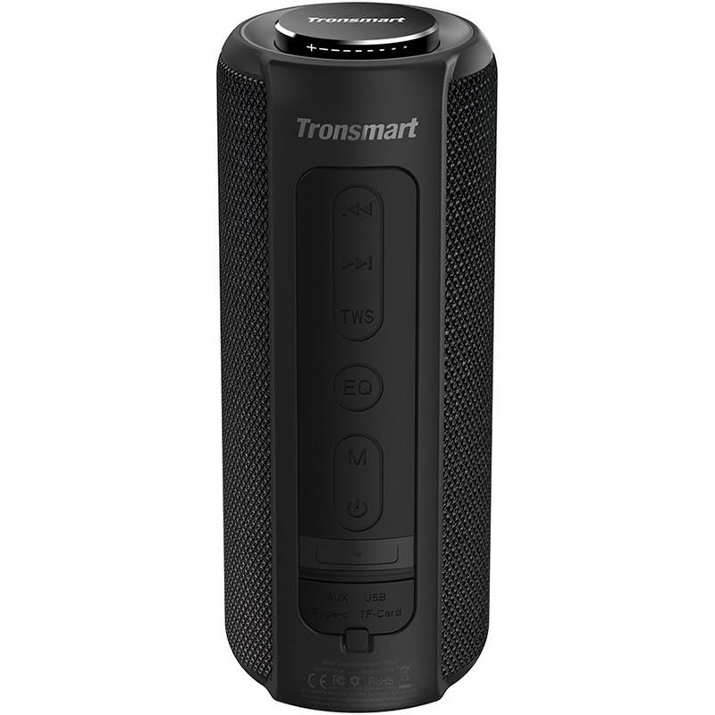 Портативна колонка Bluetooth Tronsmart Element T6 Plus Upgreded Edition Black - фото 1