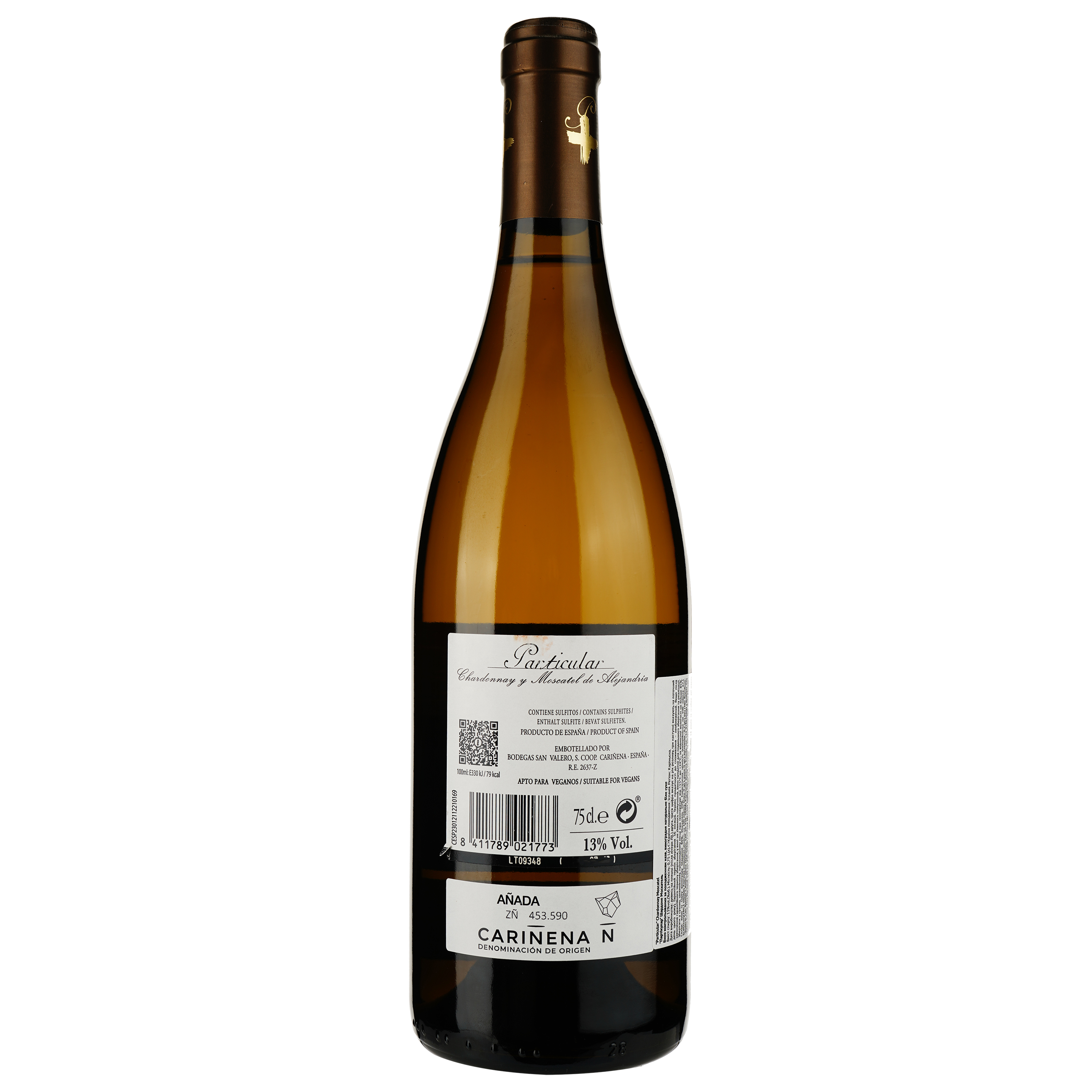 Вино Particular Chardonnay-Moscatel de Alejandria біле сухе 0.75 л - фото 2