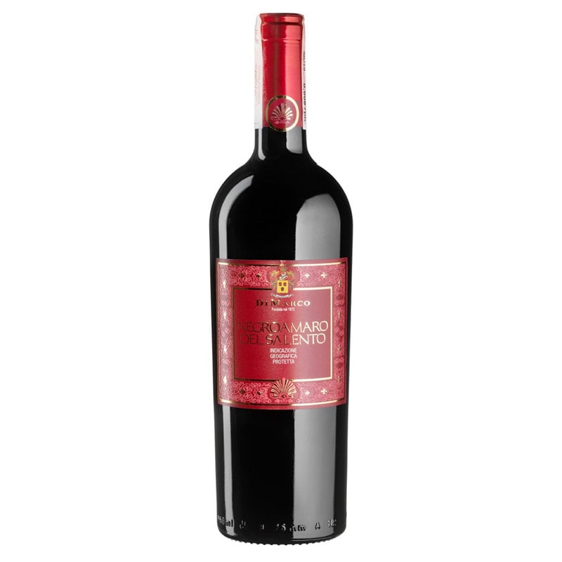 Вино Di Marco Rosso Negroamaro Salento, 13,5%, 0,75 л - фото 1