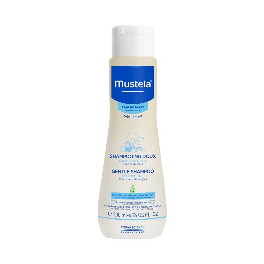 Шампунь для волосся Mustela Gentle Shampoo, пом'якшувальний, 200 мл - фото 1