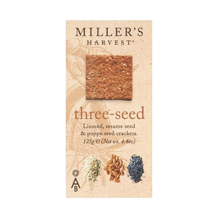 Крекери Artisan Bisquits Miller's Harvest Tree Seeds з насінням 125 г - фото 2