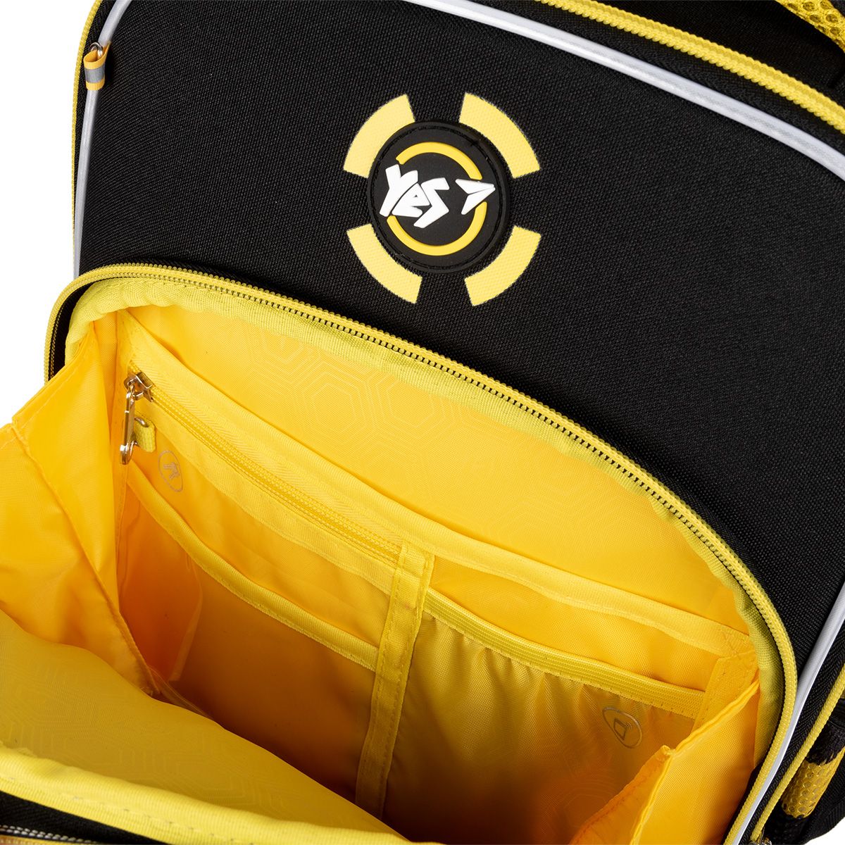 Рюкзак каркасний Yes S-78 Never Quit, чорний з жовтим (559417) - фото 12