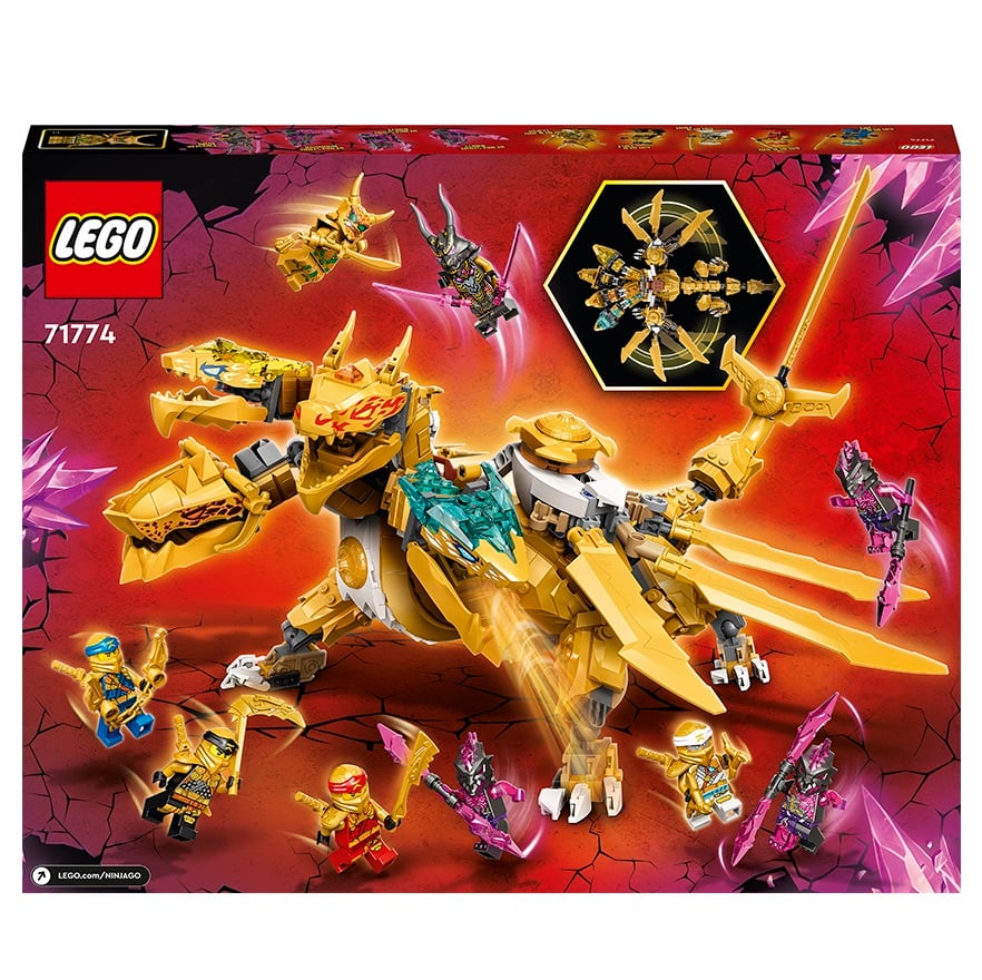 Конструктор LEGO Ninjago Золотий ультра дракон Ллойда, 989 деталі (71774) - фото 2