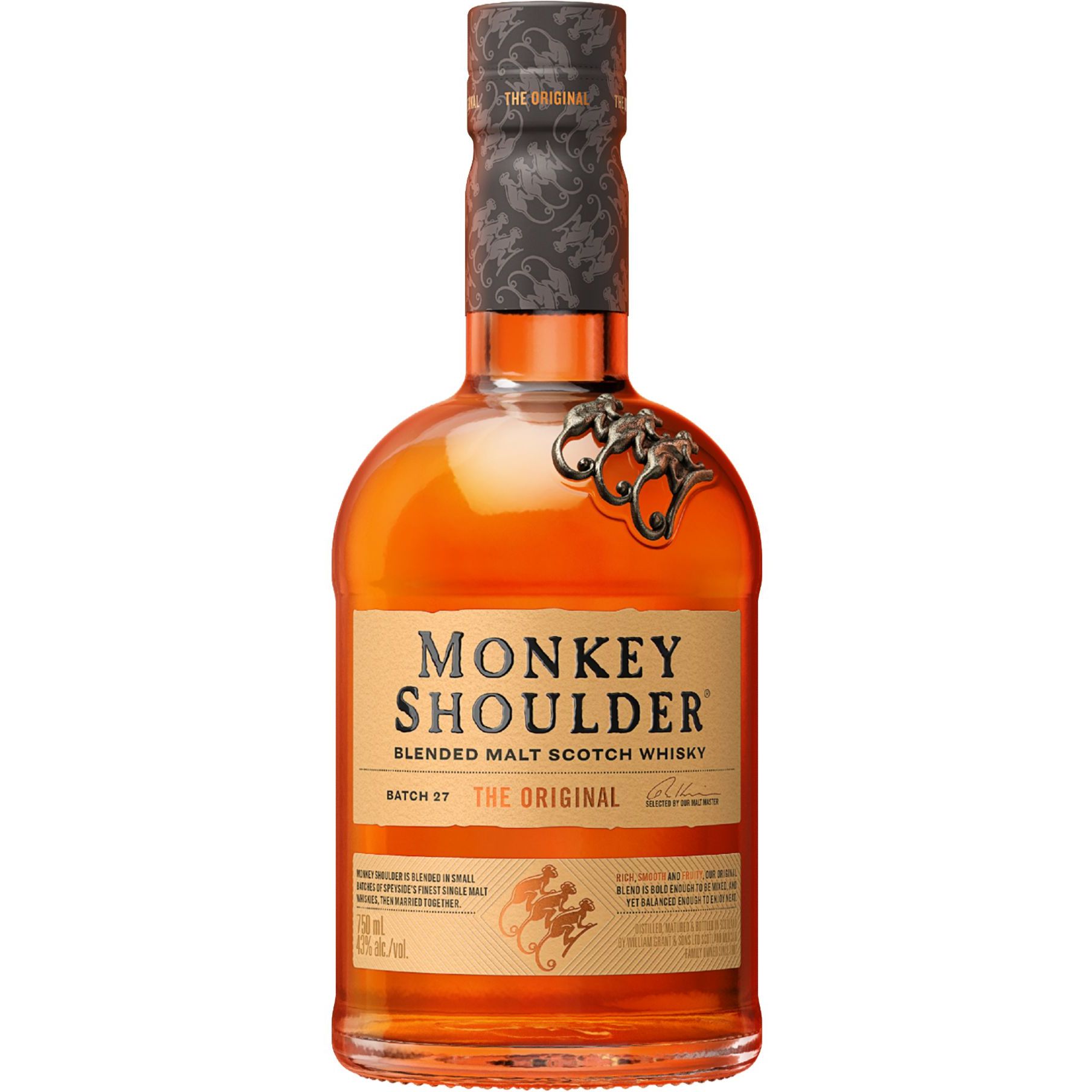Віскі Monkey Shoulder, 40%, 0,7 л (644394) купити у Києві, Україні