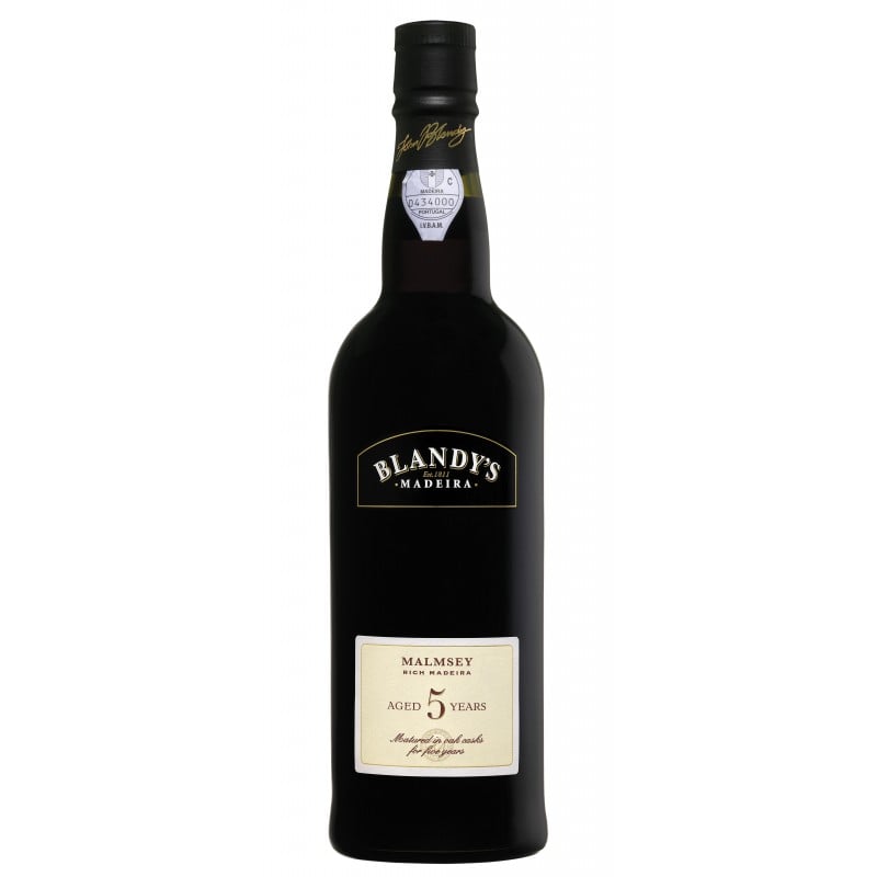 Вино Blandy's 5 years old Malmsey Sweet, 19%, 0,75 л - фото 1