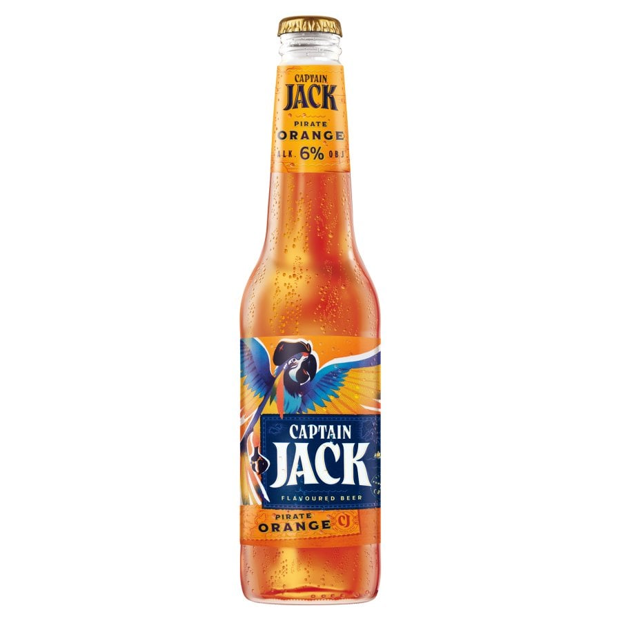 Пиво Captain Jack Orange, светлое, 6%, 0,4 л (911040) - фото 1