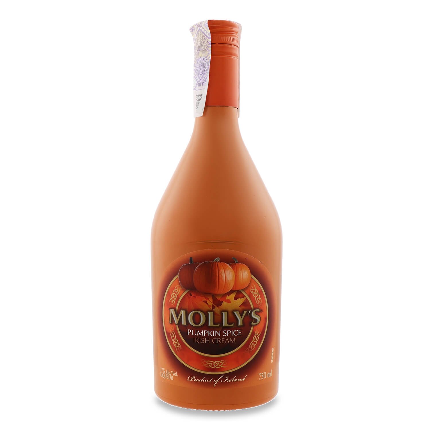 Ликер Molly`s Pumpkin Spice Irish Cream, 17%, 0,75 л (826418) - фото 1