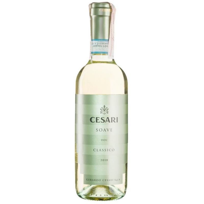 Вино Cesari Soave Classico, белое, сухое, 0,375 л - фото 1