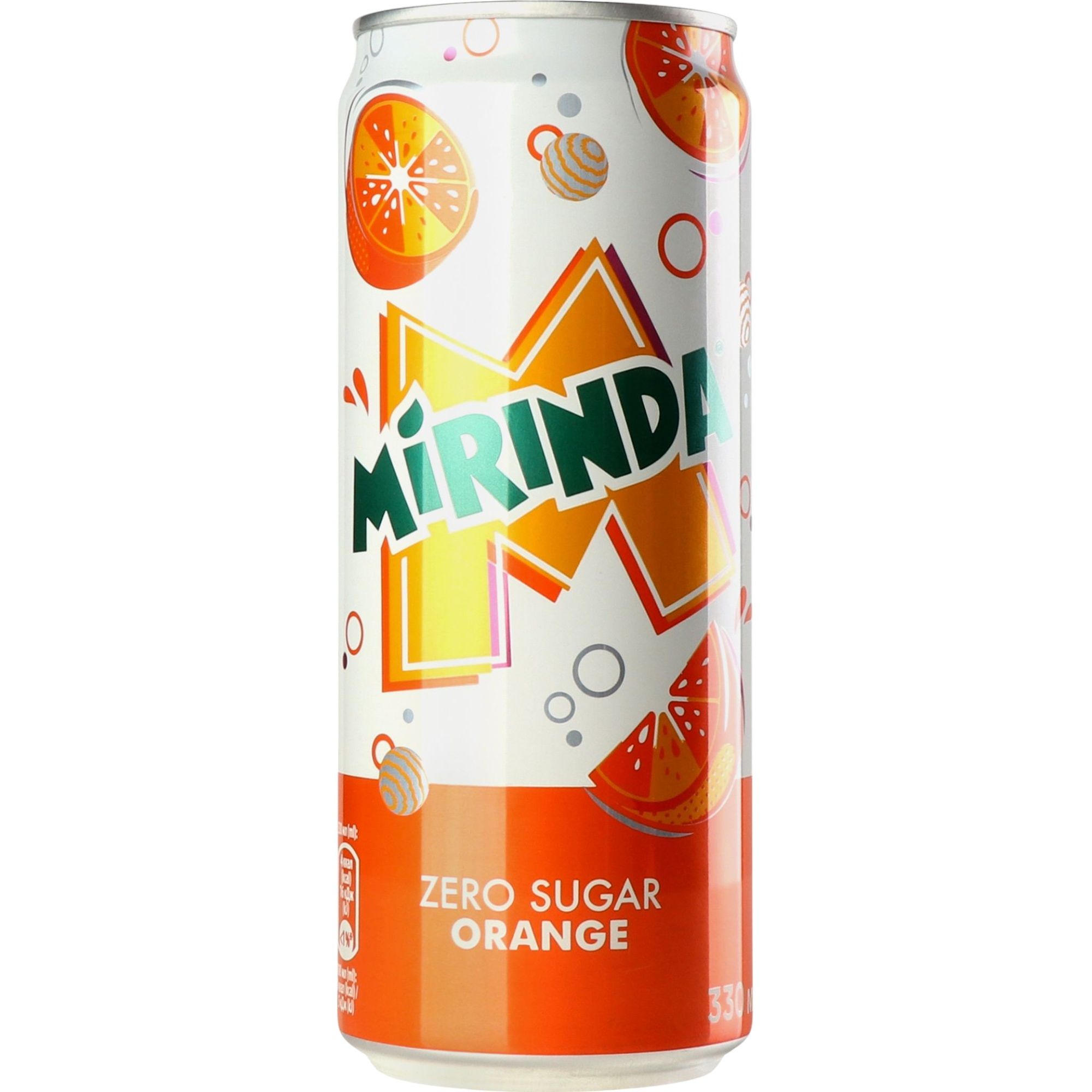 Напій Mirinda Orange Zero Sugar безалкогольний сильногазований 330 мл - фото 1