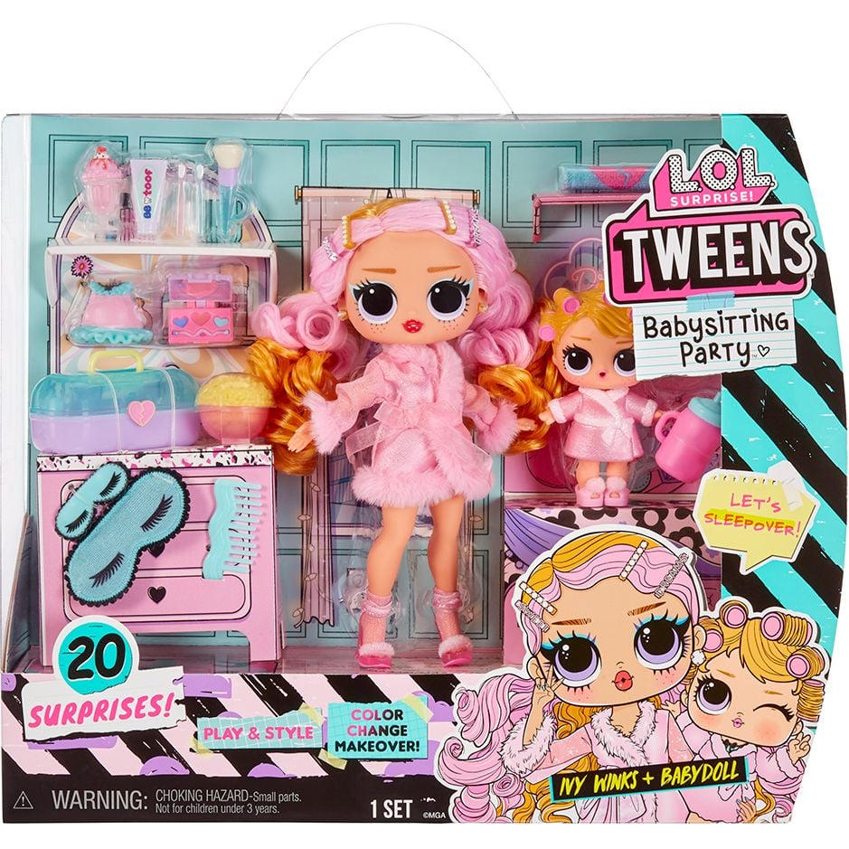 Игровой набор с куклой L.O.L. Surprise Tweens&Tots Айви и крошка, с аксессуарами (580485) - фото 9