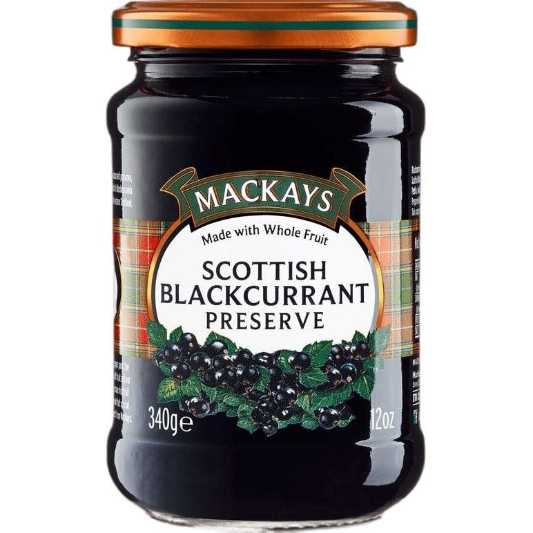 Джем Mackays Scottish Blackcurrant Preserve Чорна смородина 340 г - фото 1